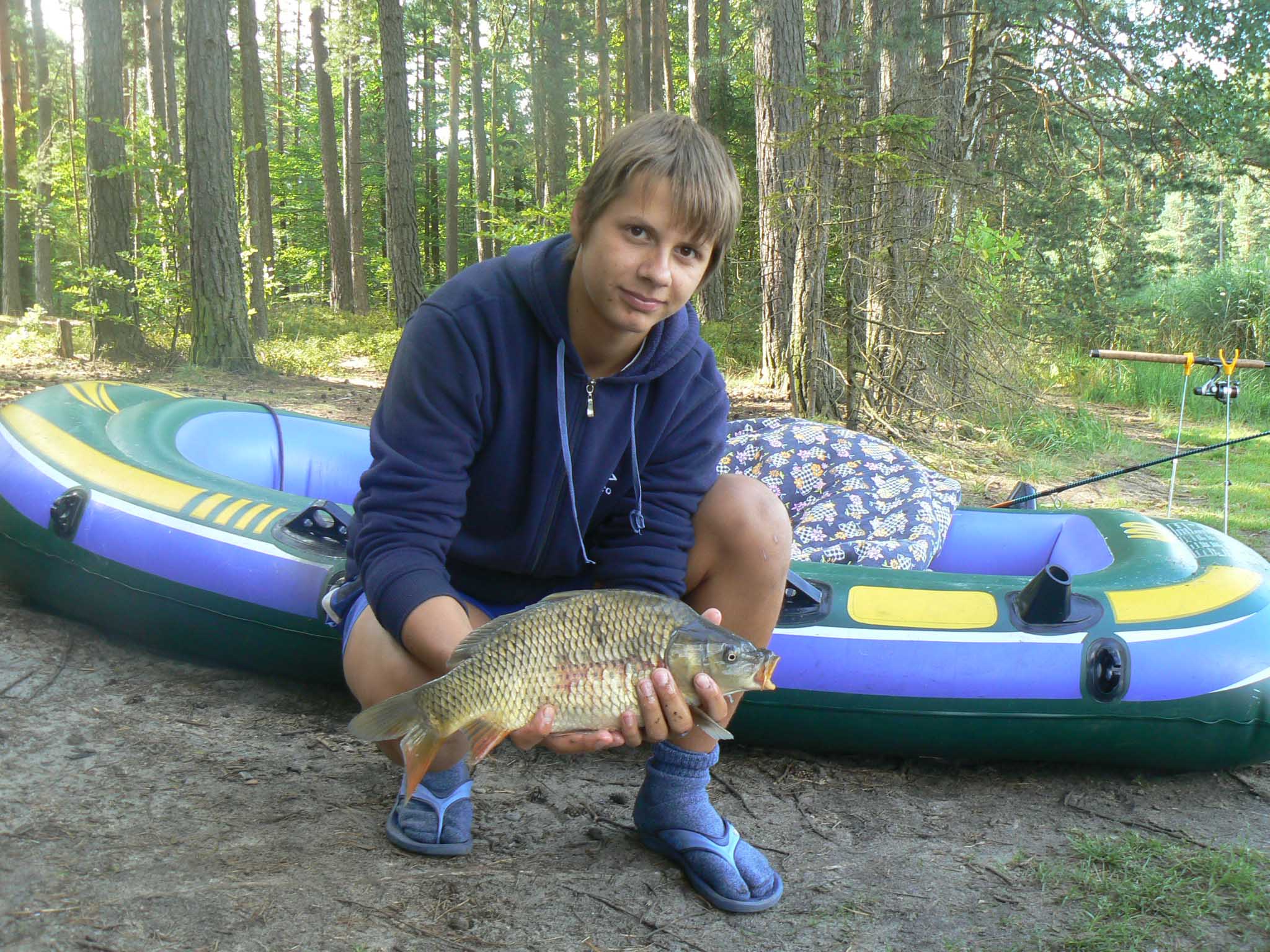 02. první kapřík